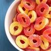 image:imageTrolli Peachie Os Sour Gummy Rings Candy Bulk Bag 5 lbPeach