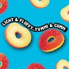 image:imageTrolli Peachie Os Sour Gummy Rings Candy Bulk Bag 5 lbPeach