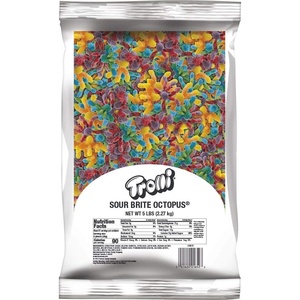 image:imageTrolli Peachie Os Sour Gummy Rings Candy Bulk Bag 5 lbOctopus